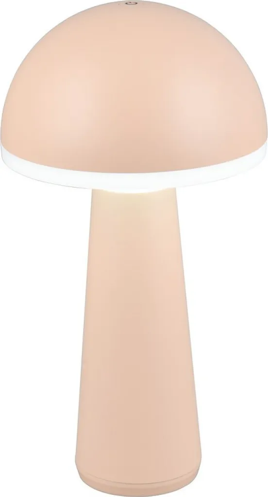 Lampe à poser LED sans fil rose FUNGO style moderne en aluminium IP54