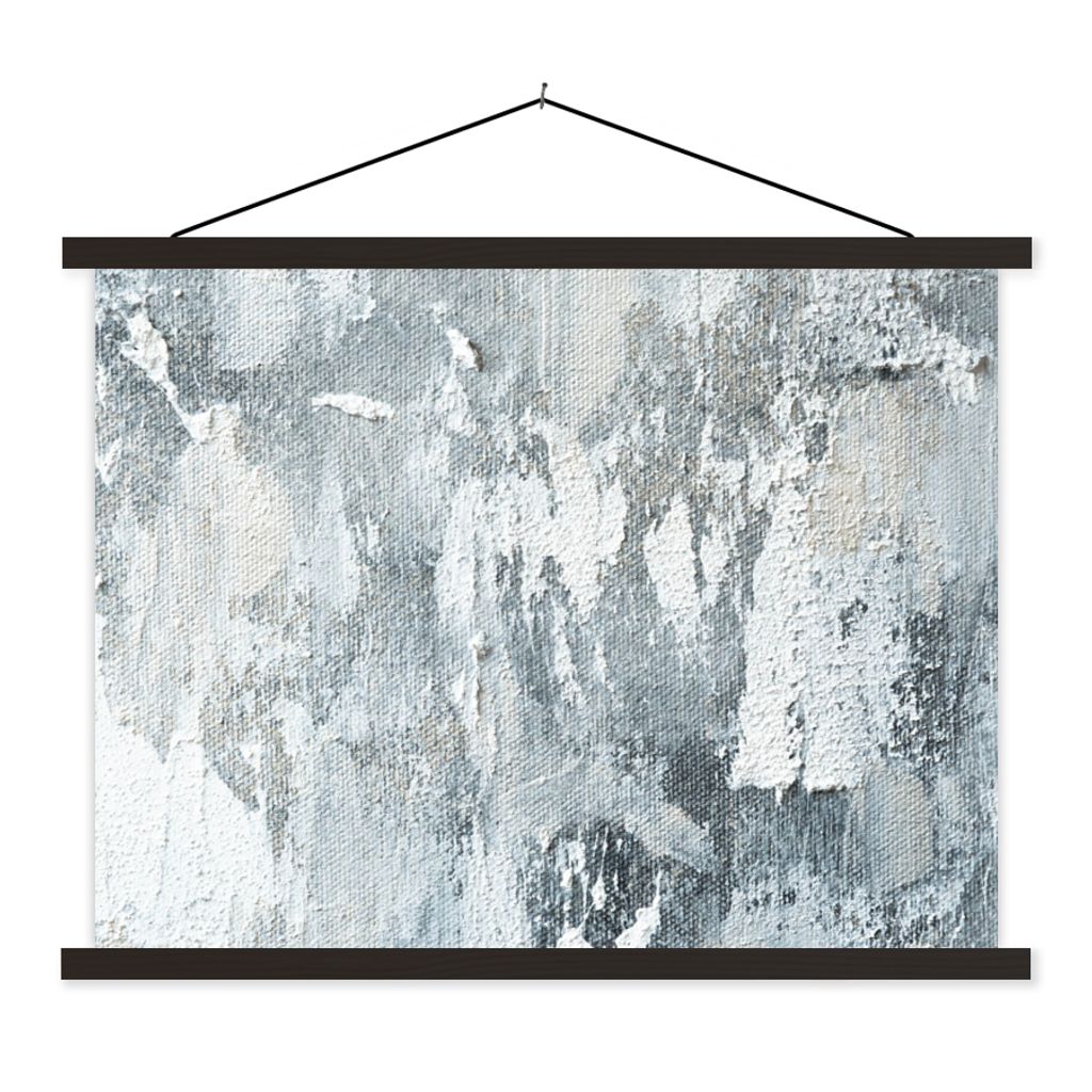 MuchoWow Textilposter Farbe - Industrie - Design 40x30 cm mit schwarzem Rahmen - Dekorationen