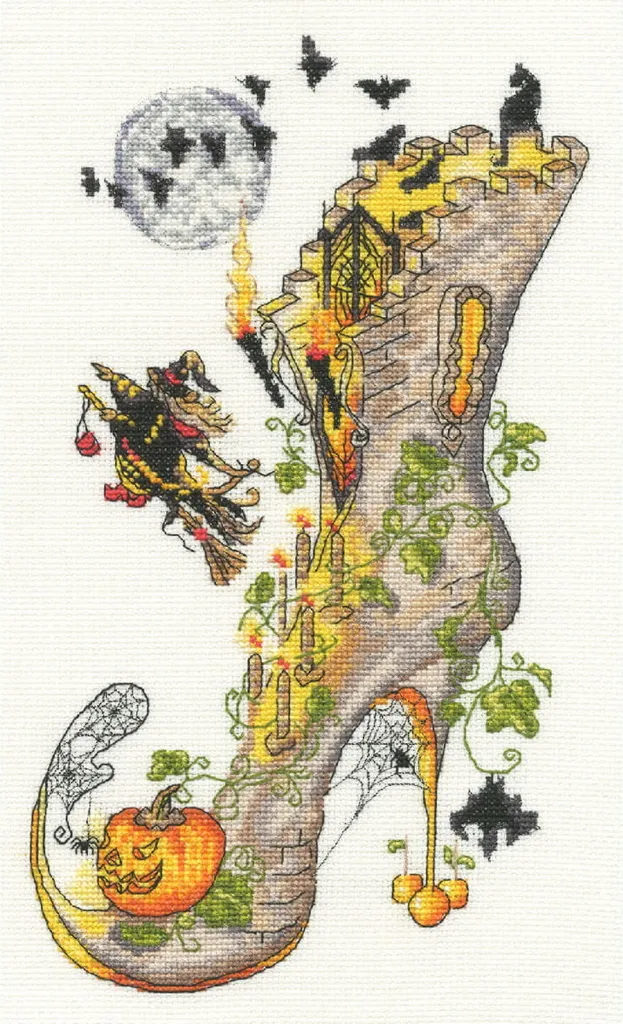 Kit de broderie au point de croix Bothy Threads Fête de la Toussaint XSK14