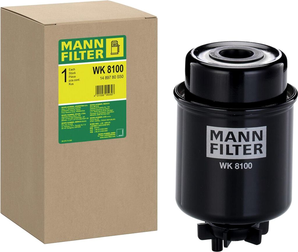Kraftstofffilter MANN-FILTER WK 8100 Produktbild 