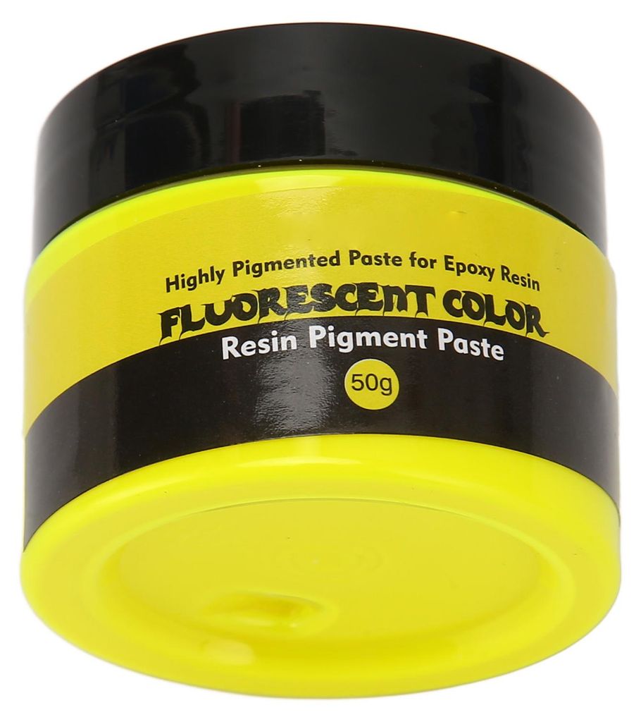 Epoxidharz-Pigment 50 g, fluoreszierende Farbe, hohe Farbsättigung, einfache Anwendung, flüssiger Farbstoff für Kunsthandwerk und DIY-Projekte, ...
