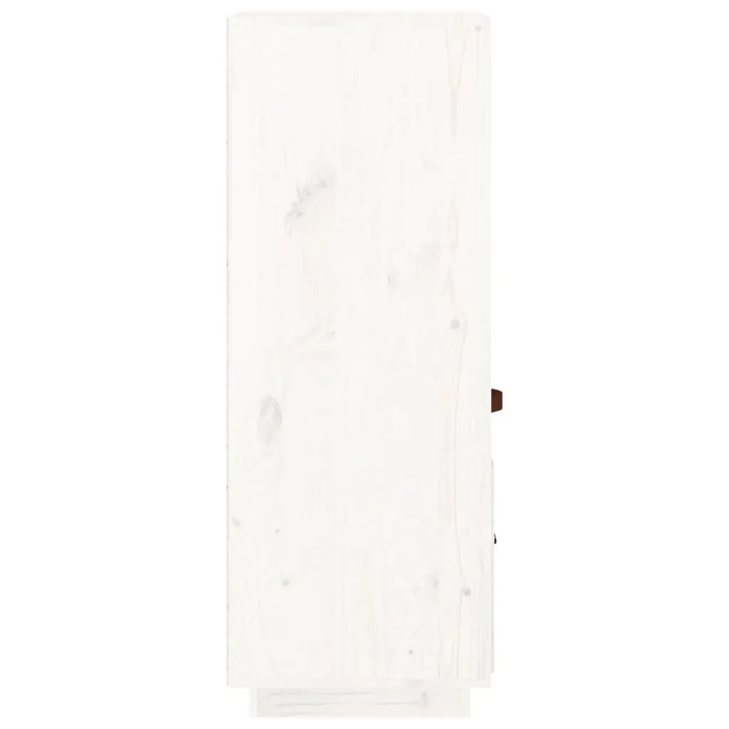 Credenza Bianca 34x40x108,5 cm in Legno Massello di Pino cod mxl 16126 Credenza Bianca 34x40x108,5 cm in Legno Massello di Pino cod mxl 16126