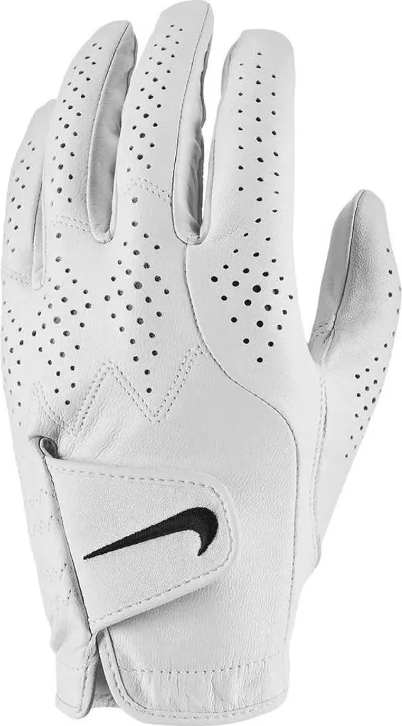 Gant de golf en cuir Nike Tour Classic IV GG Reg Blanc Taille S Homme
