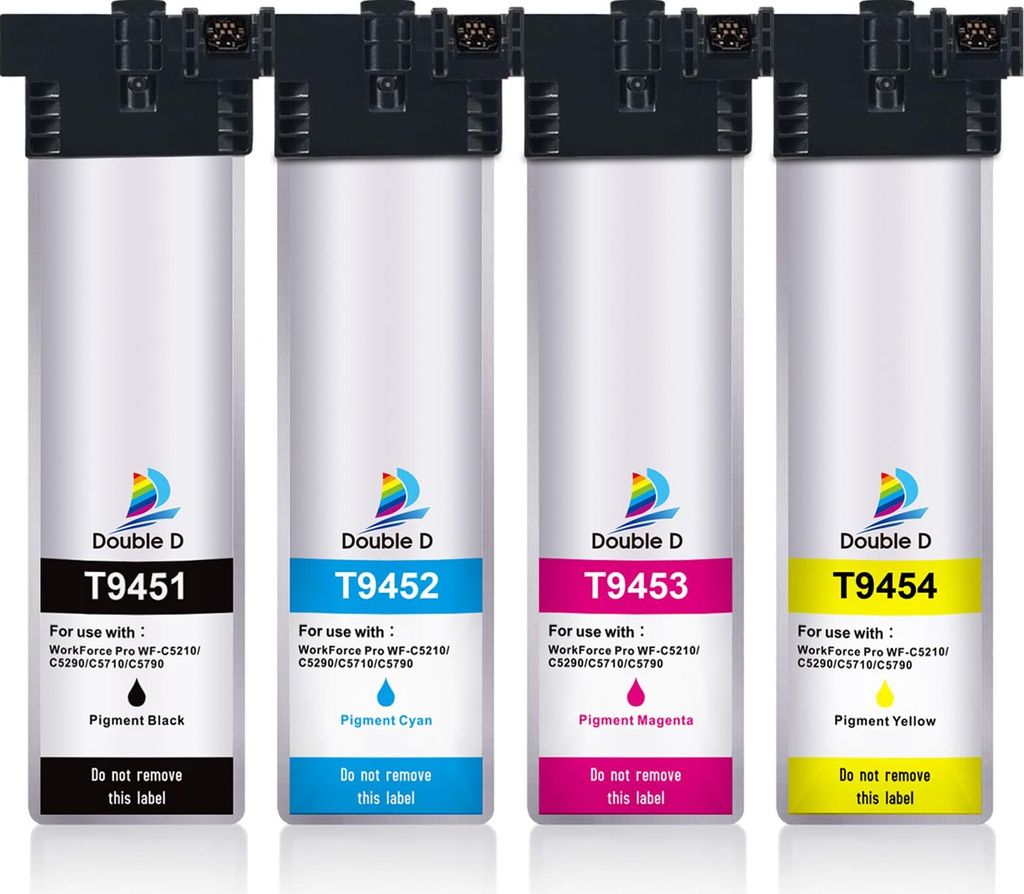 T9451 T9452 T9453 T9454 für Epson T9451-T9454 kompatibel mit Epson Workforce Pro WF-C5710DWF WF-C5790DWF WF-C5210DW WF-C5290DW WF-C5710 WF-C5790 W...