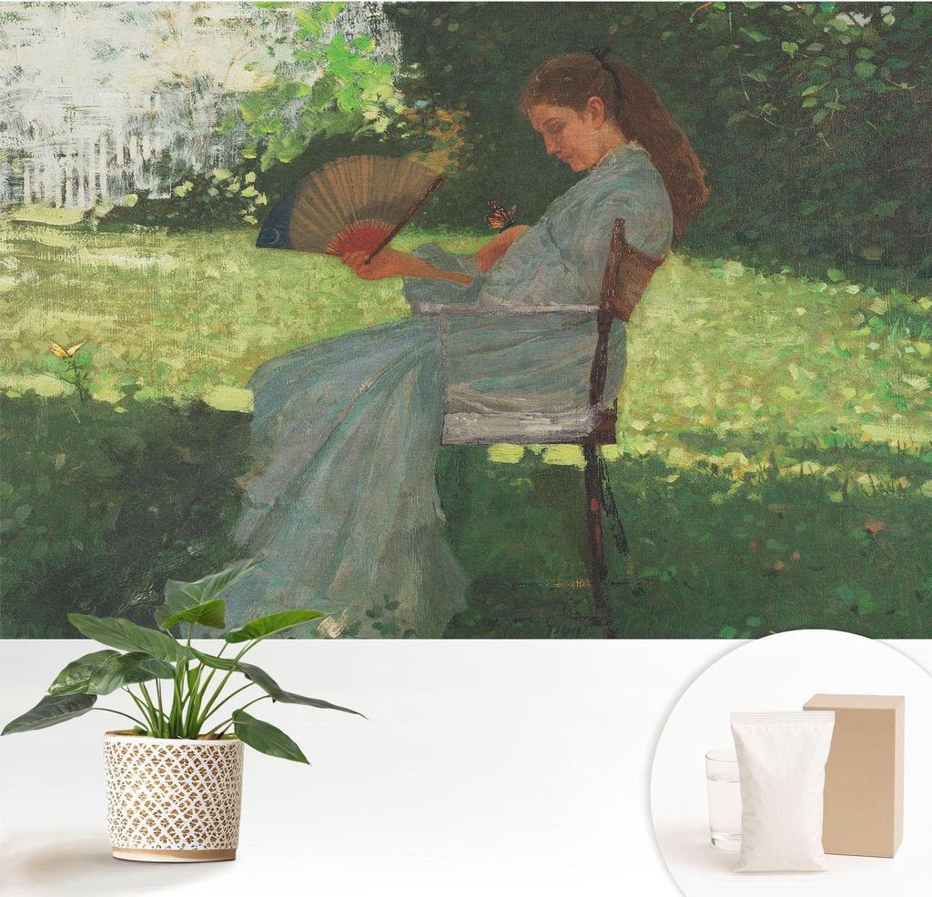 Fototapete - 152x104 cm - Tapete - Wandtapete - Wandbilder - Dekofolie - Tapete Folie - Wand - Dekoration - Wohnzimmer - Sommerharmonie