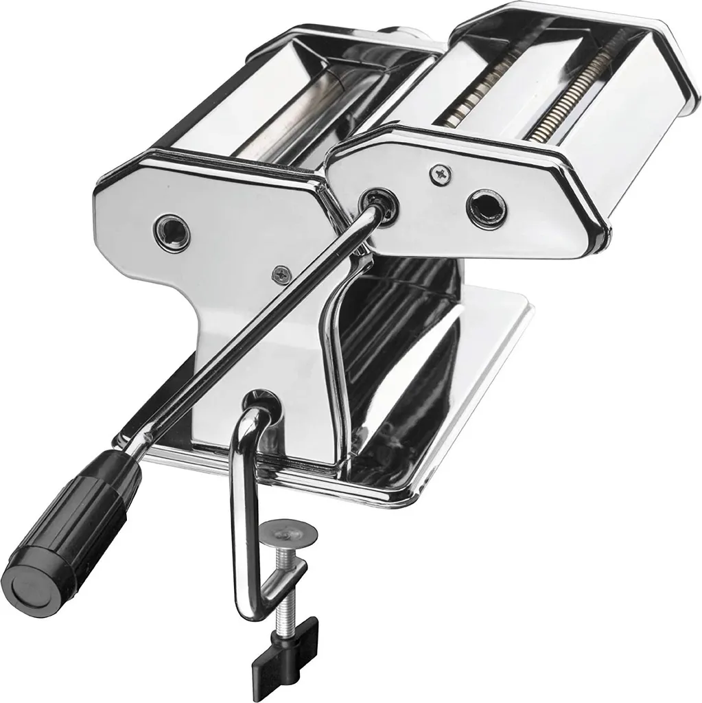 Machine à pâtes fraîches manuelle 145mm laminoir traditionnel inox