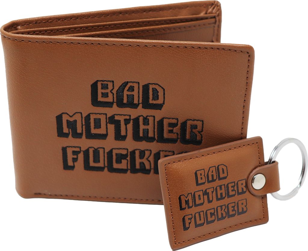 Pulp Fiction Bad Mother Fucker Set Börse & Anhänger