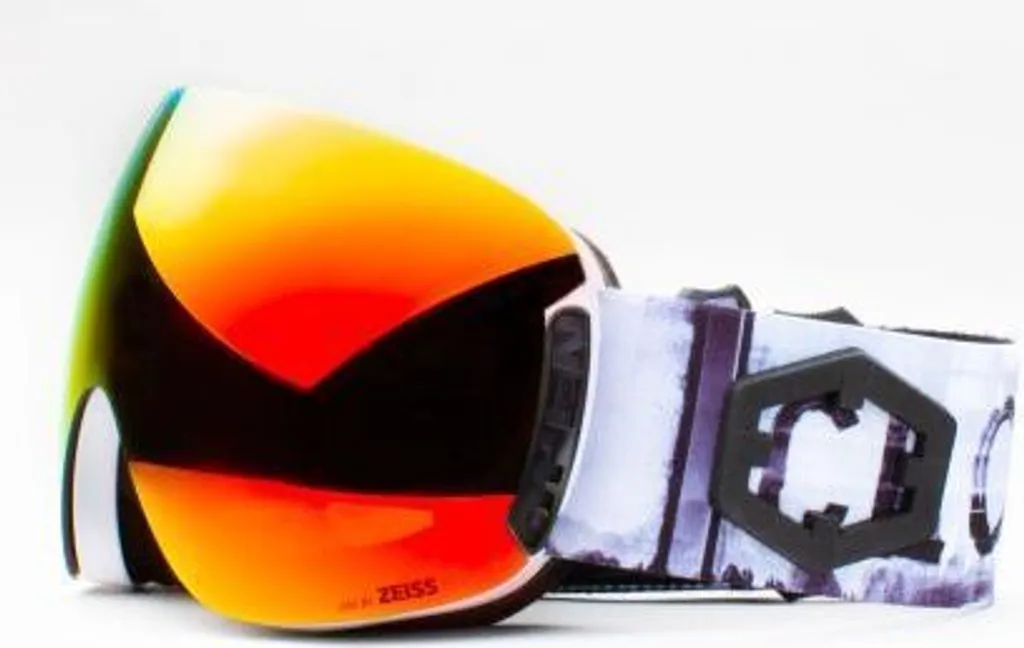 Verre Anti-Reflet SNB OUT OF Offen XL Rouge MCI pour Masque de Ski
