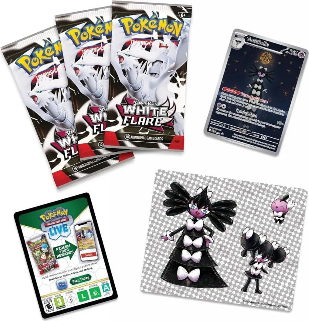 Sticker Pokémon Gothitelle Décoration Bureau Setup Gaming Vinyle