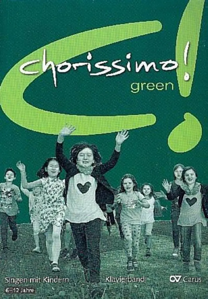 Chorissimo Green Klavierband : Partition de piano pour chorale scolaire