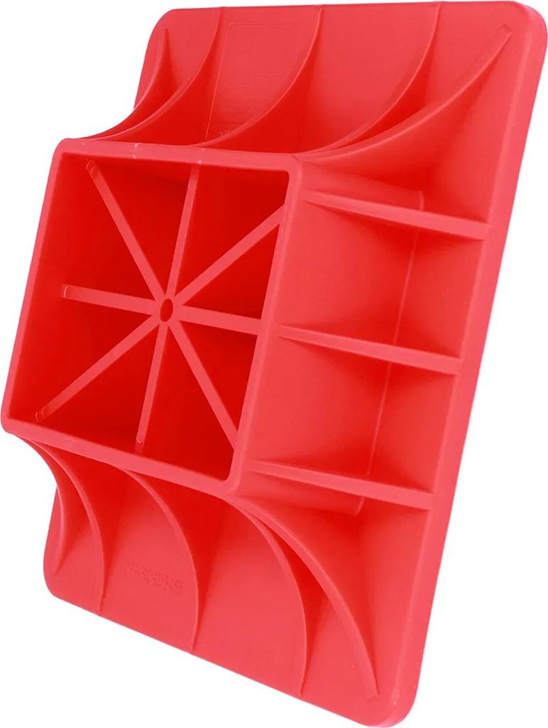 Support de levage pour sable et boue lève-personne base nylon rouge