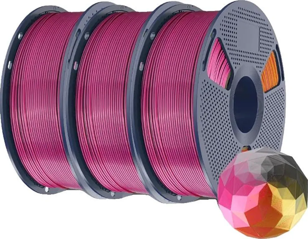 Consommable pour impression 3D en PLA multicolore écologique 1.75mm