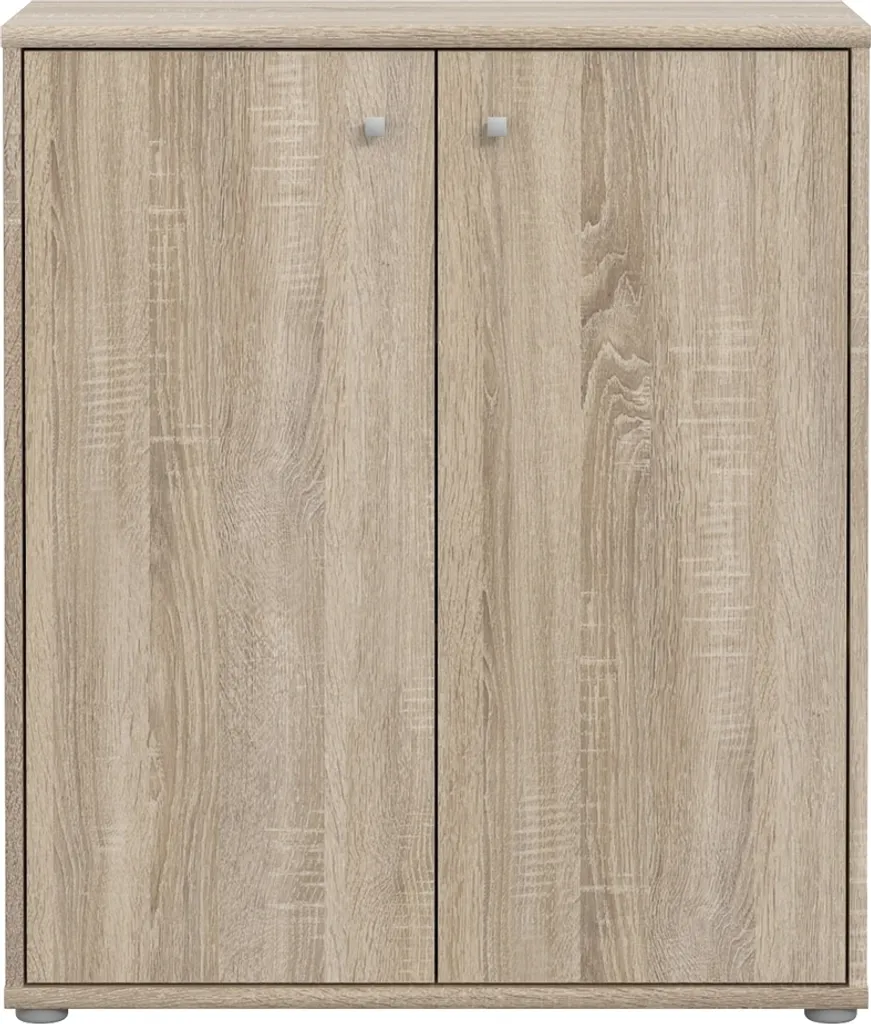Petit meuble de rangement TEMPRA 2 chêne Sonoma pour optimiser vos espaces