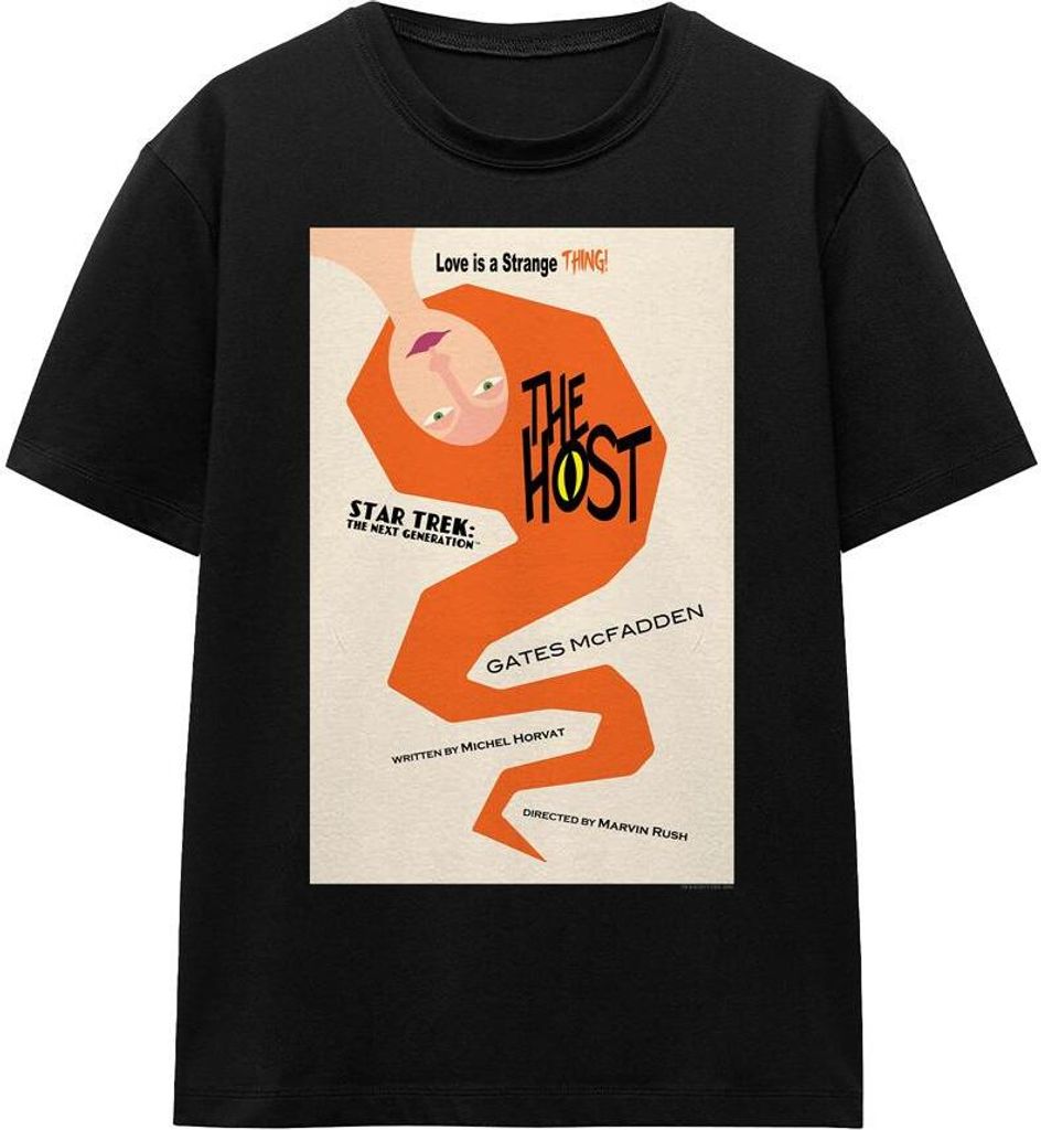 Star Trek - "The Next Generation Season 4 Episode 23" T-Shirt für Herren/Damen Uni TV16465 (XL) (Schwarz)