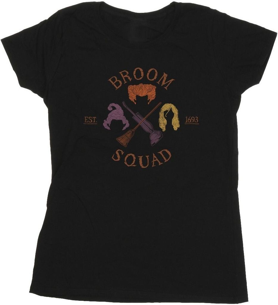 Disney - "Hocus Pocus Broom Squad 93" T-Shirt für Damen BI48472 (XXL) (Schwarz)