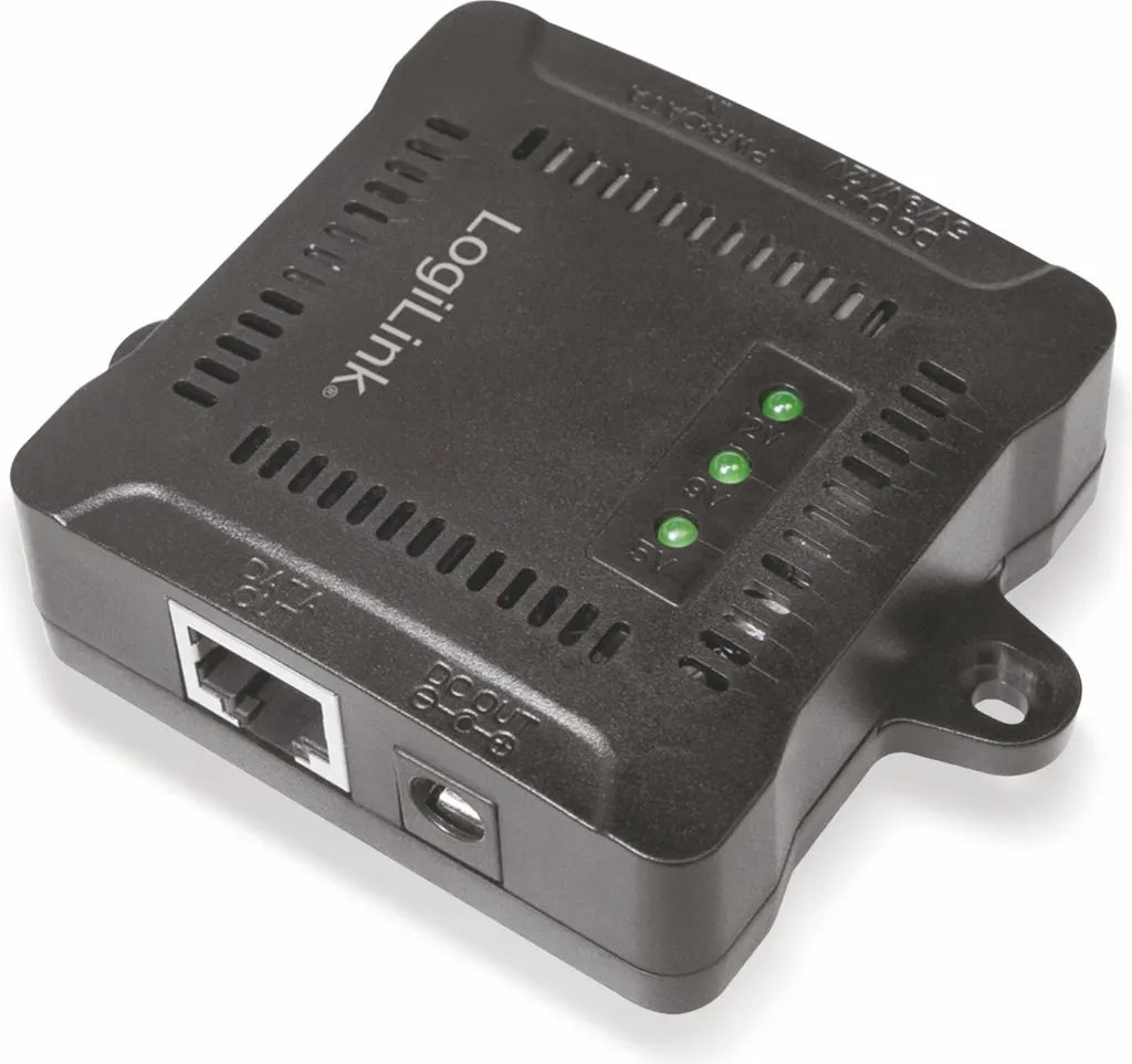 Splitter PoE LogiLink, conforme a IEEE 802.3af/IEEE 802.3at