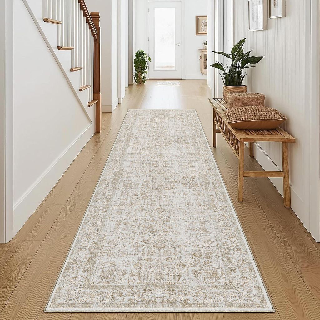Omgoods - Vintage Runner Tapijt 60 x 240 cm - Antislip en Productafbeelding 