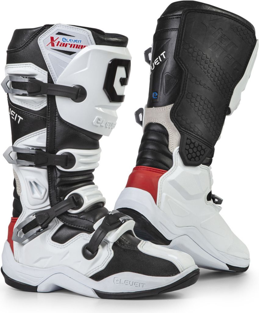ELEVEIT X Tarmac Off-Road Stiefel Weiß/Schwarz größe 47