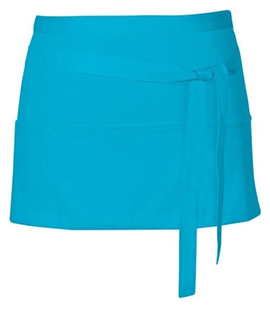 Link Kitchen Wear - Schürze, Cocktail-Stil LT5922 (Einheitsgröße) (Türkis)