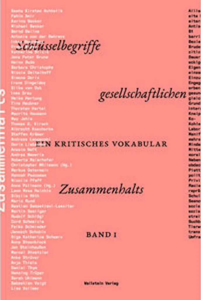 Livre : Schlüsselbegriffe gesellschaftlichen Zusammenhalts en sociologie