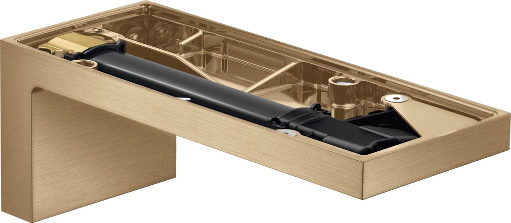 Wanneneinlauf AXOR MYEDITION Wandmontage, ohne Platte brushed bronze brushed bronze