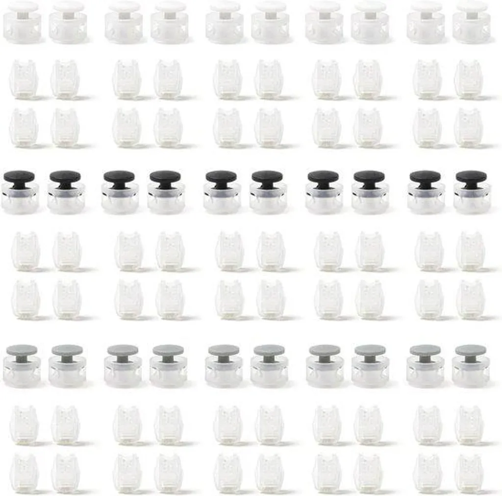 Fini les nœuds défaits avec ces lacets élastiques autobloquants pack de 30