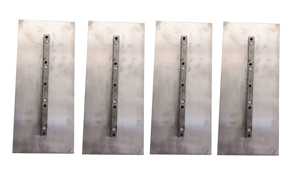 Lames de rechange pour talocheuse lisseuse : kit de 4 pales béton