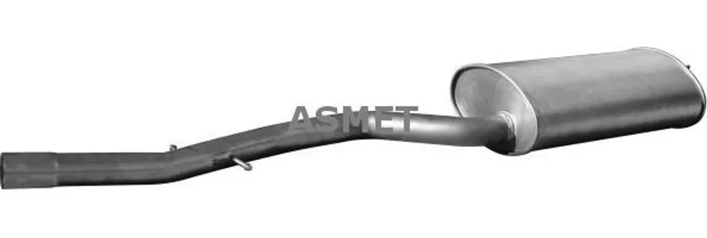 Pot d'échappement arrière pour BMW E46 ASMET 12038 OE 18312246935 neuf