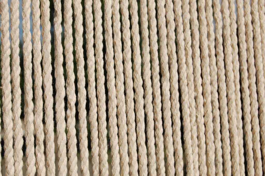 CASA TOULON 3 Seilvorhang creme beige, Maße:100 x 230 cm Produktbild 1
