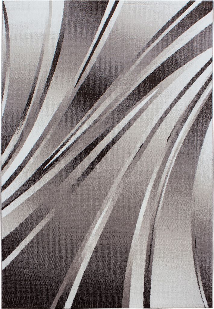 Parma Kristall teppich kurzflor rechteckig 280x370cm braun