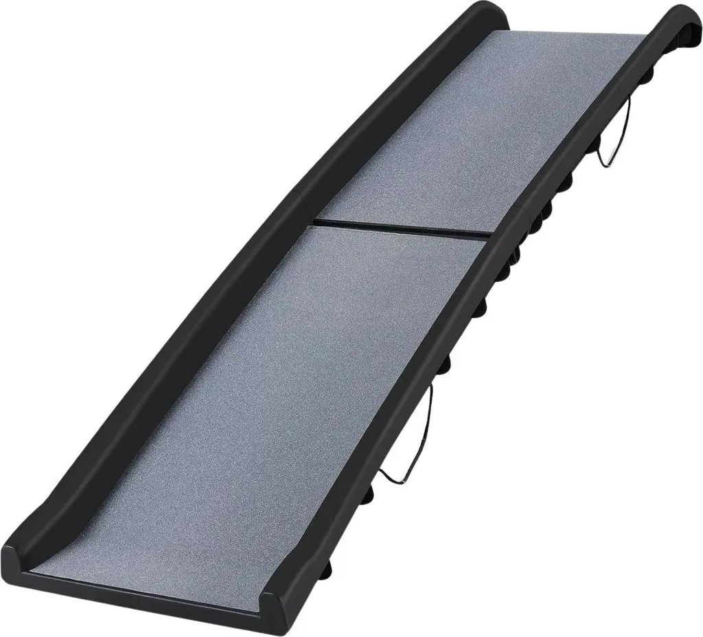 Escalier pliable pour chiens Bolt Edge - Rampe voiture grise 156 cm