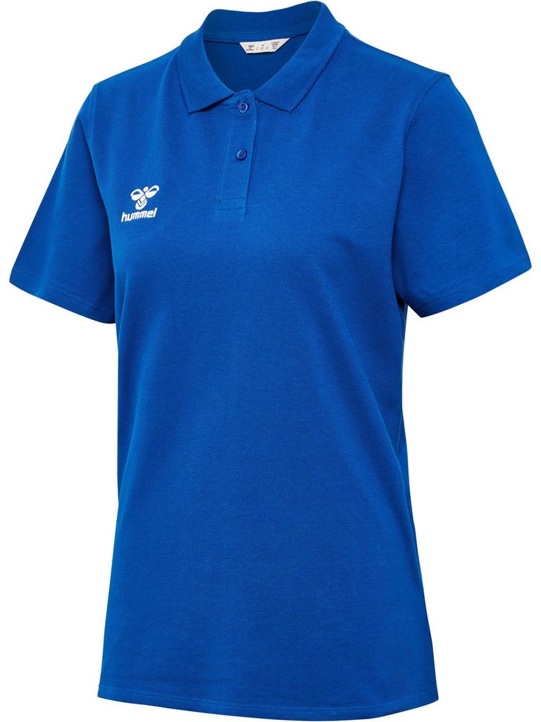 Hummel HmlGo 2.0 Polo-Shirt Damen blau Gr XS