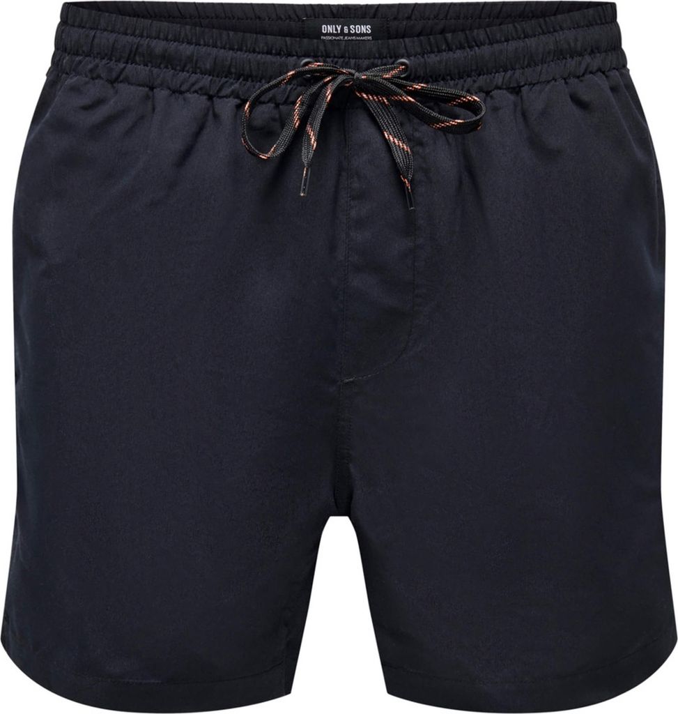 Only & Sons Swimsuit 22021832-BLACK in Black color size medium
