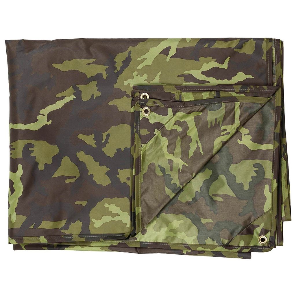 Telone multiuso MFH, "Tarp", M 95 CZ mimetico, 300 x 300 cm Immagine del prodotto 