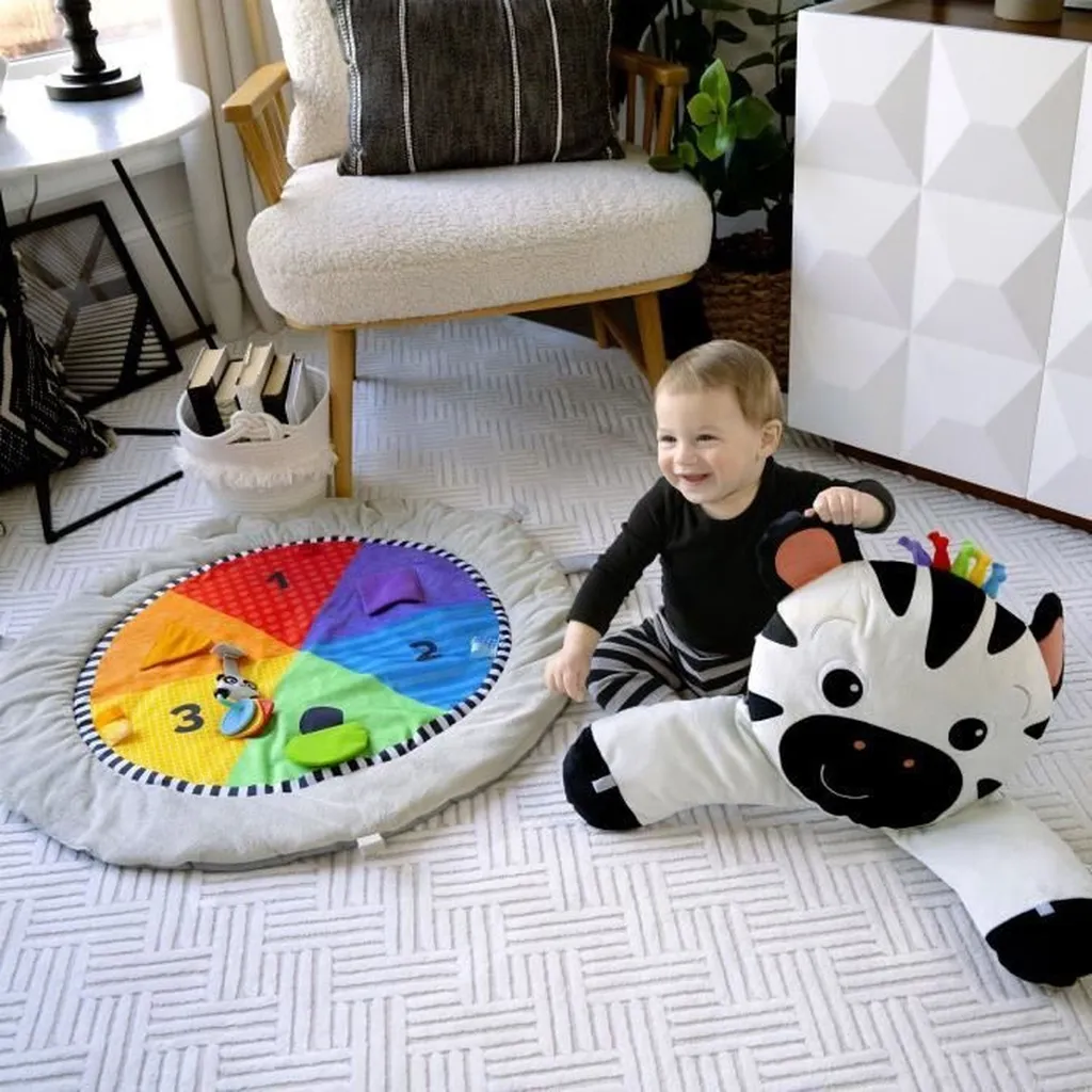 Baby Einstein Tapis d'activités Patch l'Oiseau Multicolore dès 1 an - 3