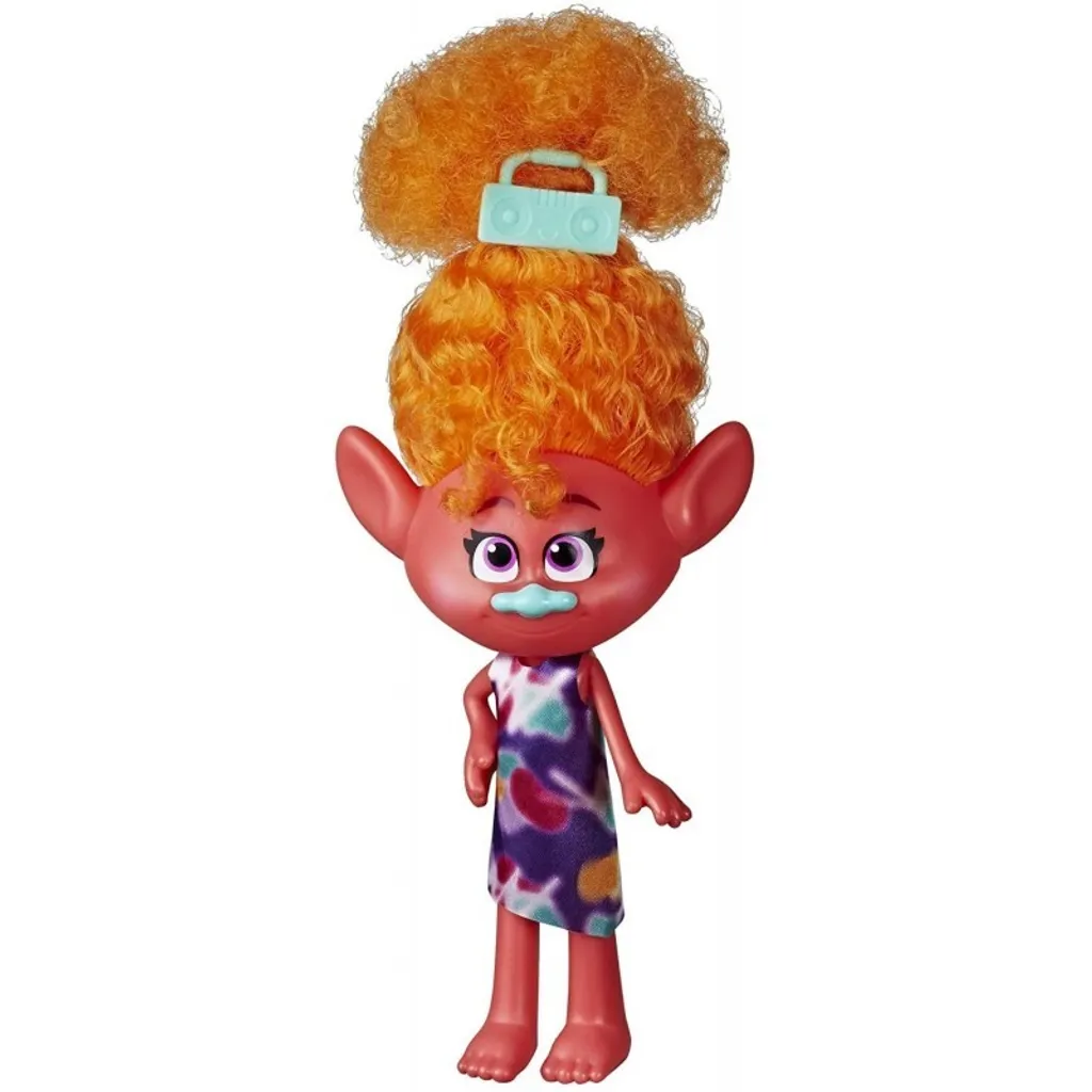 Cadeau Enfant Trolls 2 : Poupée DJ Suki pour Jouer et Créer des Musiques