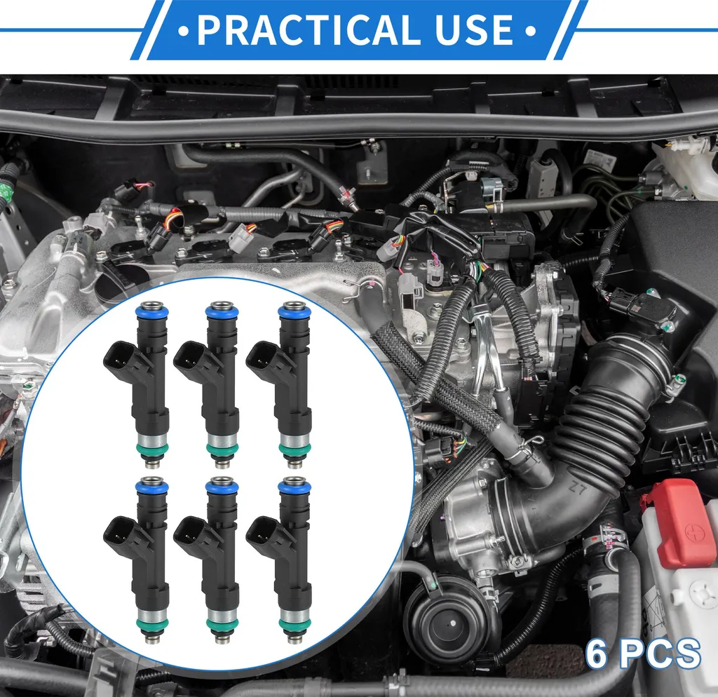 Injecteurs de Carburant à Débit Assorti pour Ram 1500 V6 Essence