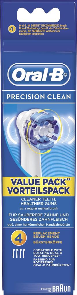 Oral-B BR-EB20-4N, 4 kusy, Biela, 22 g Obrázok produktu 