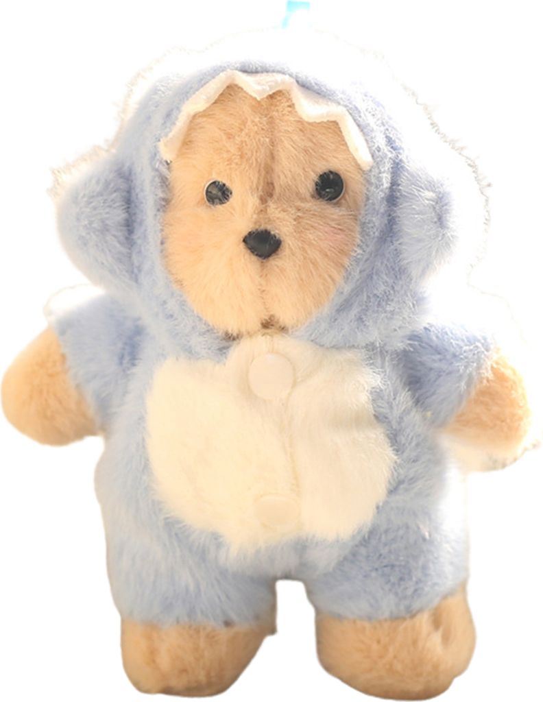 Plüsch-Schlüsselanhänger, Cartoon-Form, Nachtwäsche, Bär, Puppe, Anhänger, Schlüsselanhänger, Rucksäcke, Autos, Schlüssel, Taschen, Zubehör