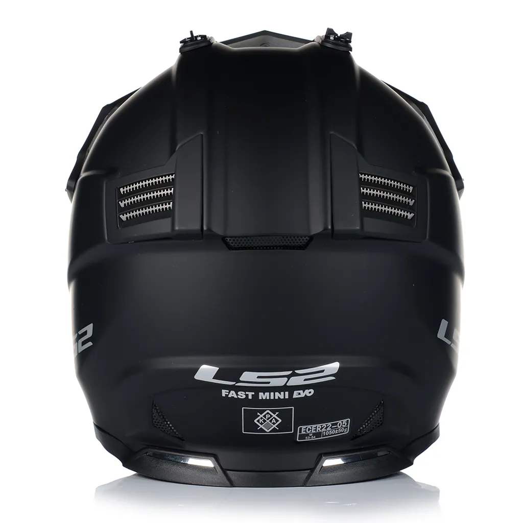 Casque de moto junior LS2 MX 437 MINI confortable et léger taille S