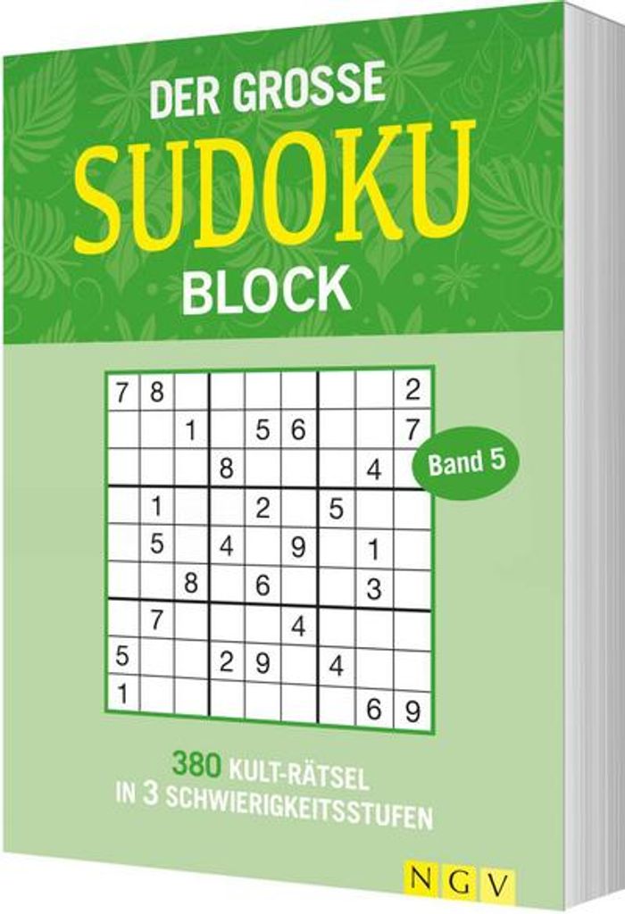 Der große Sudokublock Band 5 Image du produit 