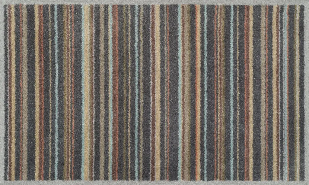 Tapis de porte intérieur Turtle Hawthorn Stripe idéal pour animaux