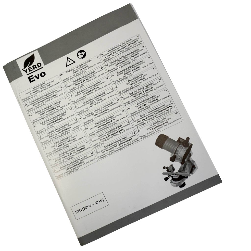 YERD® V3 Jolly Evo, Profi Kettenschärfgerät  Produktbild 8