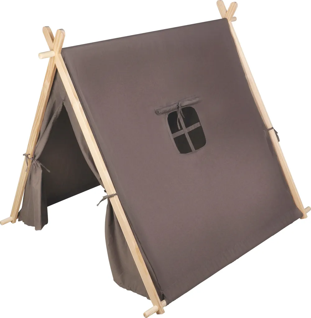 Tente de jeu taupe pour coin lecture enfant et espace détente cosy