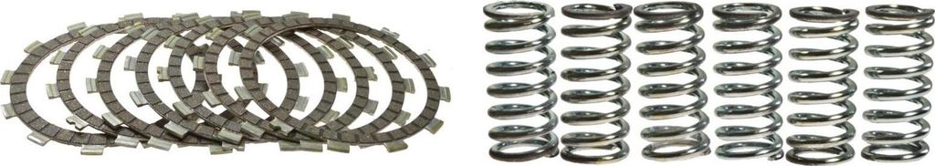Kupplung Lamellen Federn für Yamaha DT 400 MX Baujahr 1977-1979 von pamoto - Neu