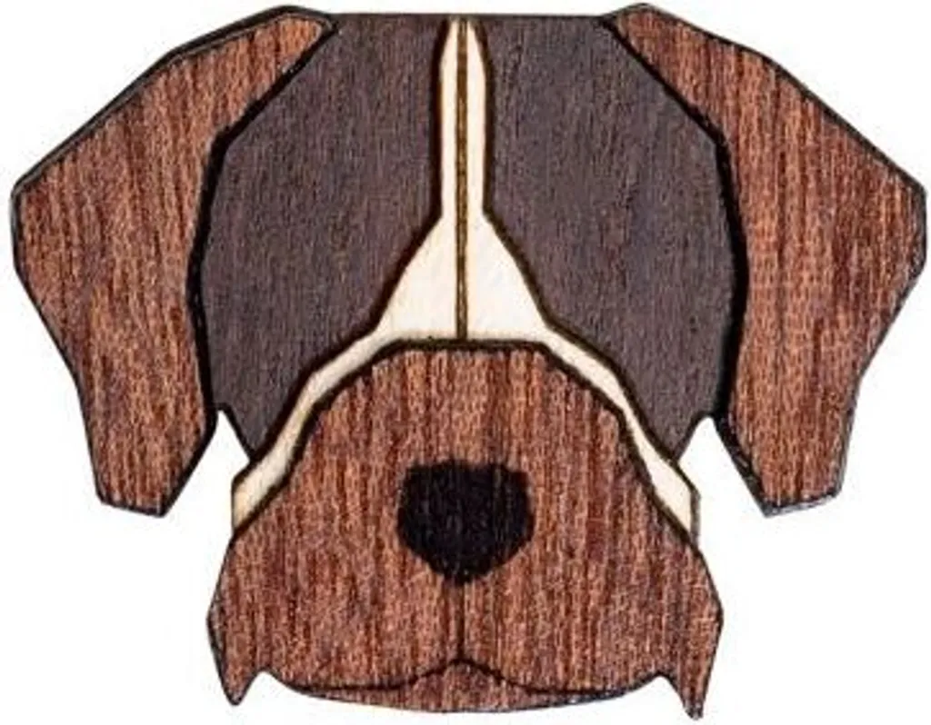Spilla in Legno BeWooden Griffone Boemo | Una Storia da Indossare