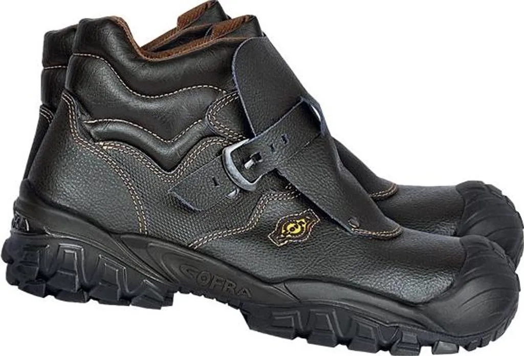Chaussures de soudure S3 SRC Cofra Tago anti-perforation cuir lisse en 43