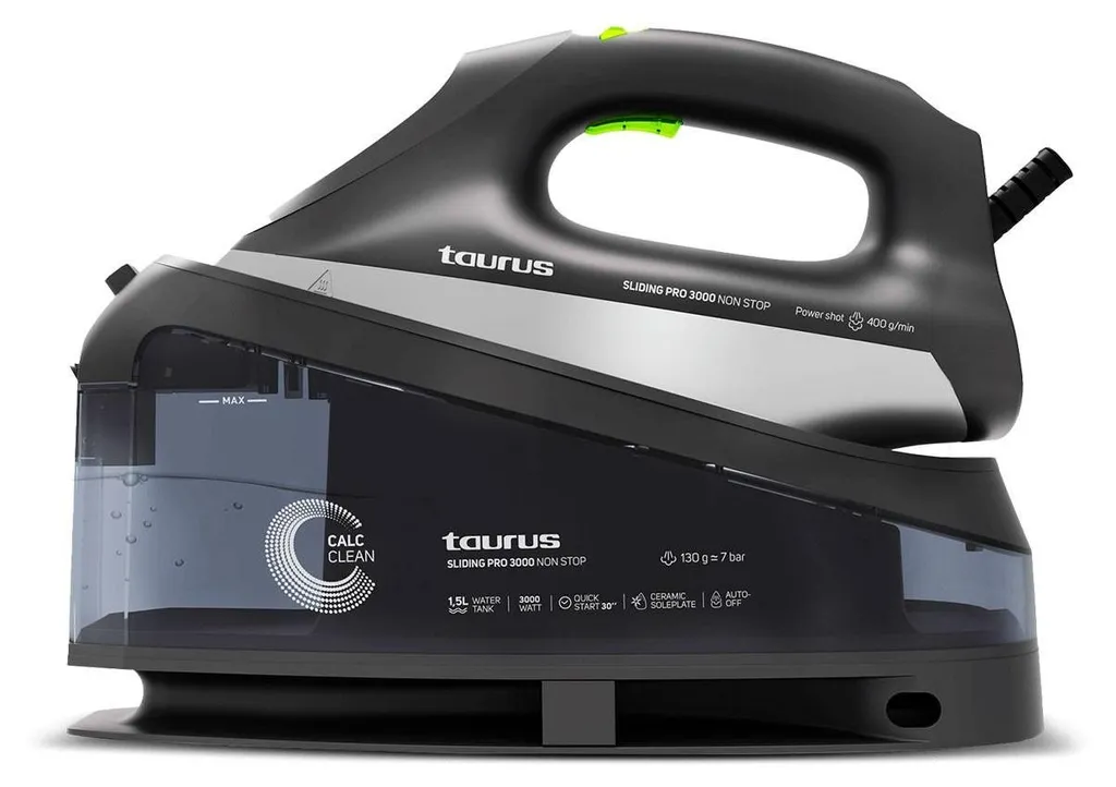 Centrale vapeur anti-plis Taurus Sliding Pro 3000 - Finie la corvée de fer