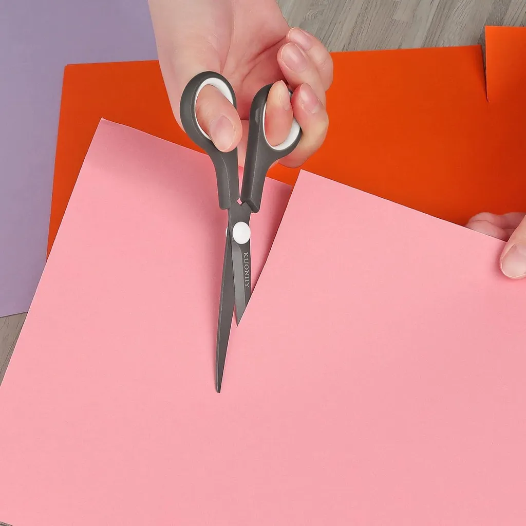 Ciseaux de Découpe Précise 15,3 cm Idéal pour Loisirs Créatifs et École