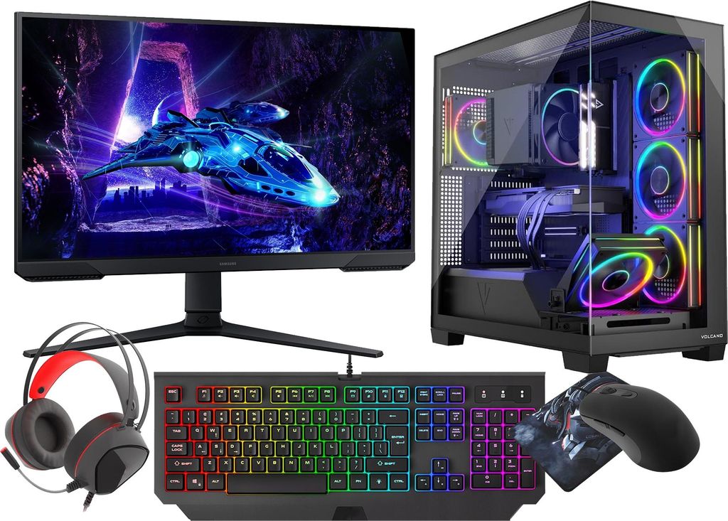 VIST Stellar Ryzen 7 5700X RTX 5060 32GB SSD 1TB WIFI LCD Produktbild 